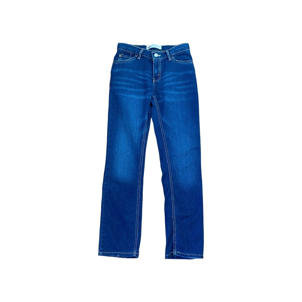 Levi's 511 Slim Fit‎ Performance Jeans Boys Size 14 Reg Dark Wash Denim